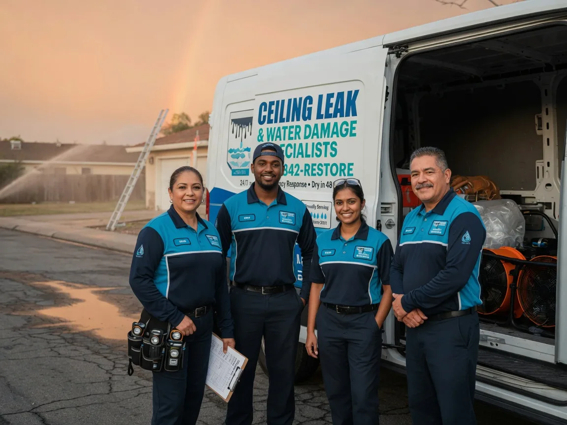 Ceiling Leak Cleanup company in Duke, OK